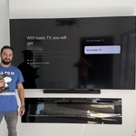 Large TV Mounting