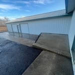 after outside the shop