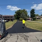 New asphalt installation