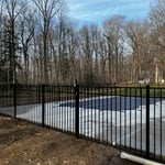 54" 3 rail pool fence