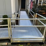 29' wheelchair ramp - Accessibility to drivewa