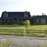 Spruce Creek Cabin - Front Elevation