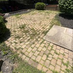 Paver Patio Before