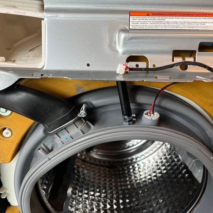Washer leaking - replaced door gasket
