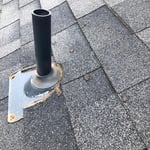 Exposed nail heads