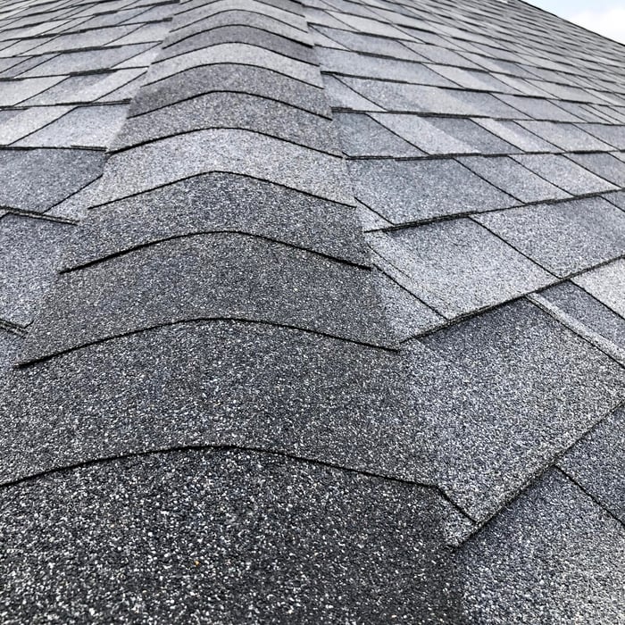 Damage to shingle
