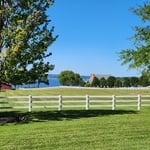 Vinyl fence