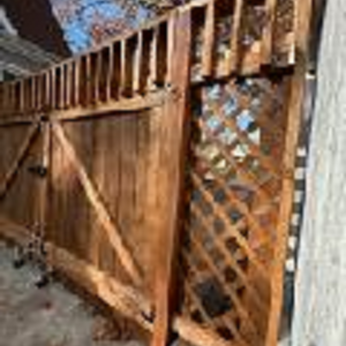 Fence trellis