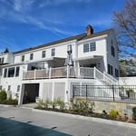 Double awning installation