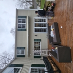 Closed awning
