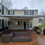 Opened Awning