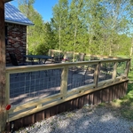 Deck handrails