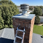 Repair leaking chimney