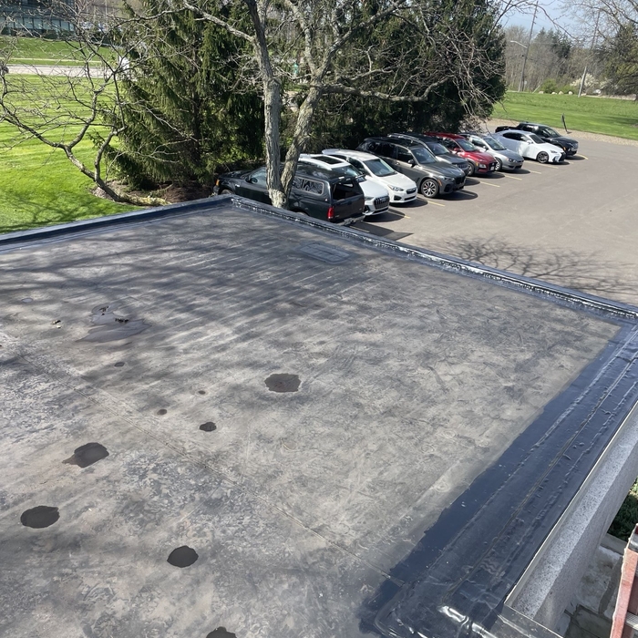 Curb Flashing Repaired Properly