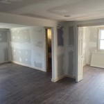 Master bedroom / wall in closet