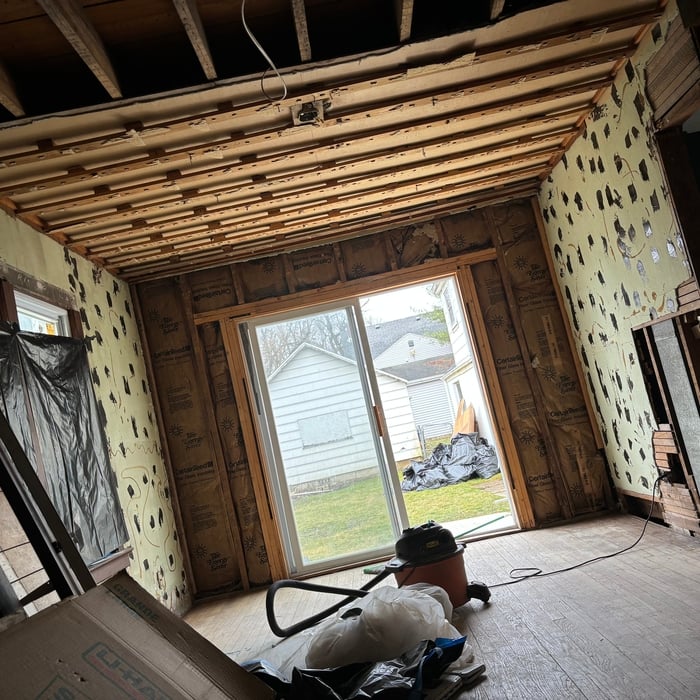 Demo and water damage