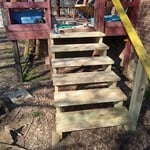 Porch Stairs Repairing