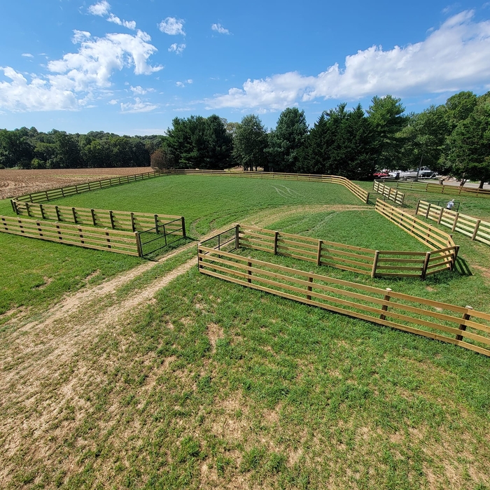 Wood Livestock Fencing