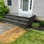 Granite Front Steps