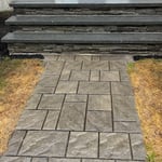 Granite Front Steps