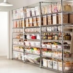 Proper storage and shelves makes this possible
