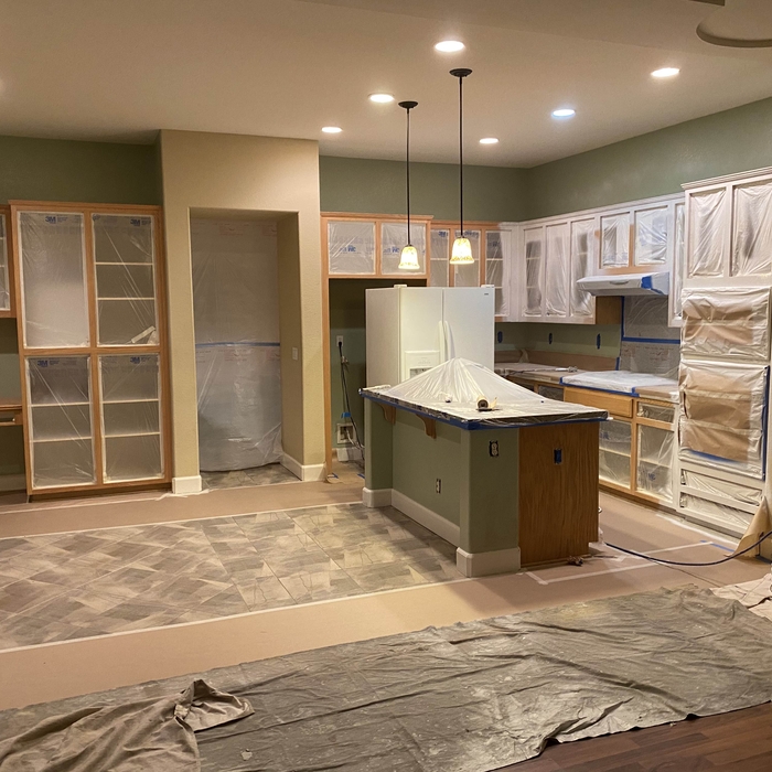 Full kitchen repaint