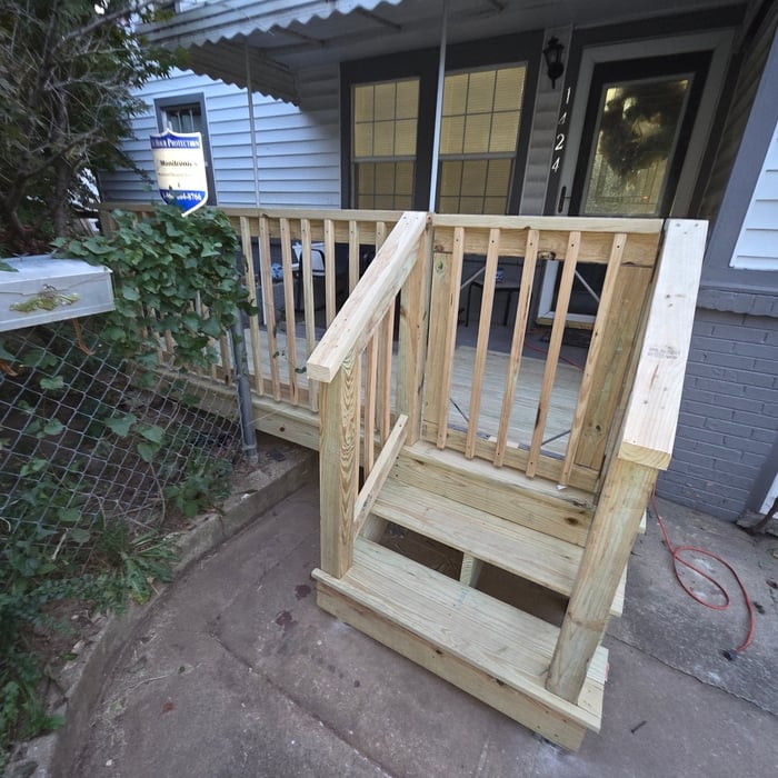 Small deck renovation