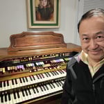 Happy Customer w/ New Organ in home