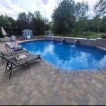 Vinyl liner pool