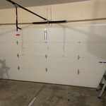 Interior insulated 2 car garage