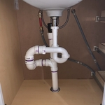 Bathroom sink drain