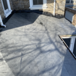 finished EPDM roof install