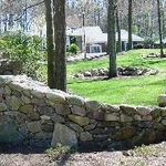 Round Field Stone Walls