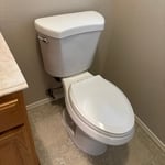 New toilet
