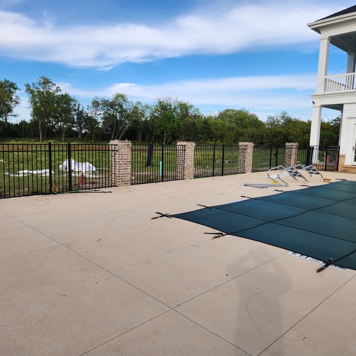 Aluminum between Columns