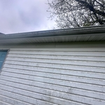 Siding before and after
