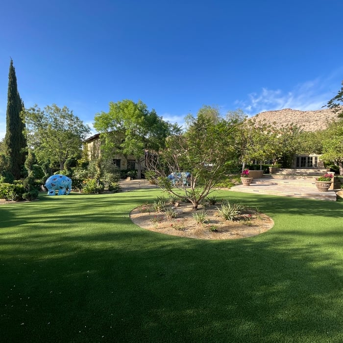 Backyard Artificial Turf Install