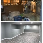 Basement remodel