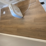 After flooring installation