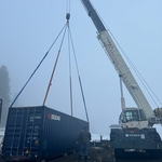 Off the trailer