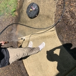 Walkway cleaning