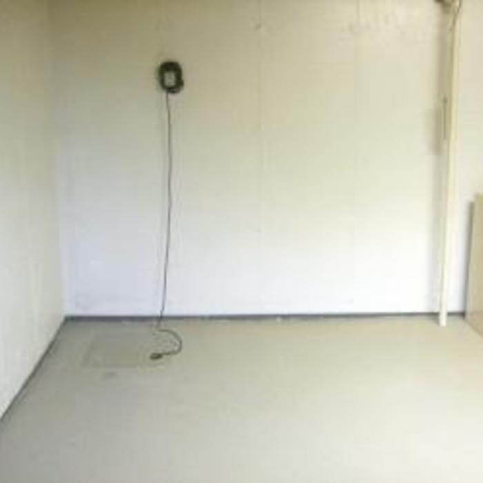 finished sump pump area