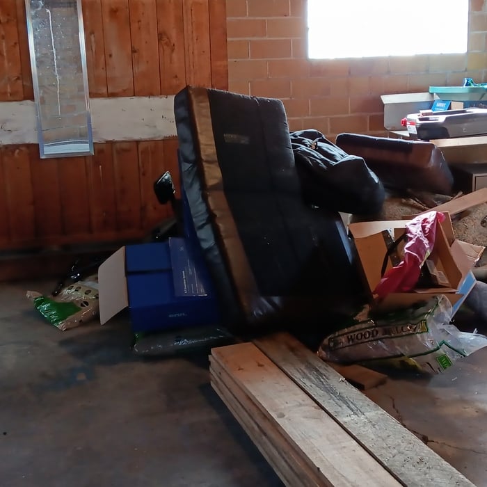 clutter needs removed