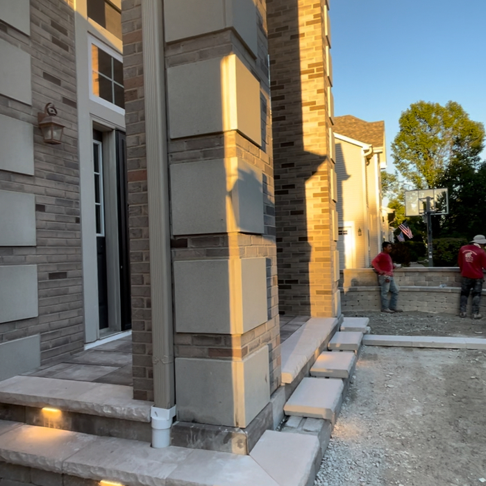 Seat wall/patio