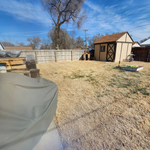 Clean Yard after power raking