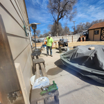 clearing deck