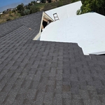 Asphalt roof