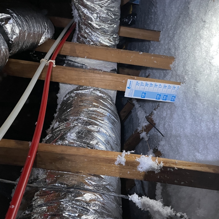 Blown in Fiberglass to R-38