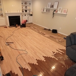 Installing Hardwood to match existing floors