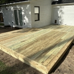 Platform deck.